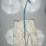 Unbranded Cargo Trousers - 34W 30L Beige Cotton