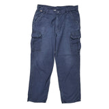 Carhartt Cargo Trousers - 38W 34L Blue Cotton Blend