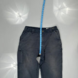 Loose Original Fit Carhartt Carpenter Trousers - 30W 30L Navy Cotton