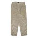 BILLBLASS Mens Cotton Blend Beige Regular Fit Straight Leg Trousers W31 L31