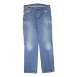 DICKIES Mens Regular Fit Blue Denim Jeans W36 L34 Zip Pocket Casual Workwear