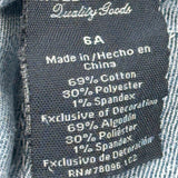 Faded Glory Jeans - 27W 25L Blue Cotton Blend