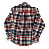 Age 6-7 Tommy Hilfiger Checked Flannel Shirt - Small Multicoloured Cotton