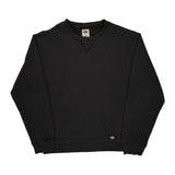 Dickies Sweatshirt - Large Black Cotton Blend