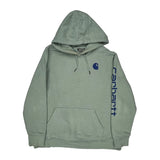 Carhartt Hoodie - 2XL Green Cotton