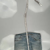 501 Levis Jeans - 36W 29L Light Wash Cotton