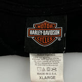 New River Harley-Davidson Harley Davidson Graphic T-Shirt - XL Black Cotton