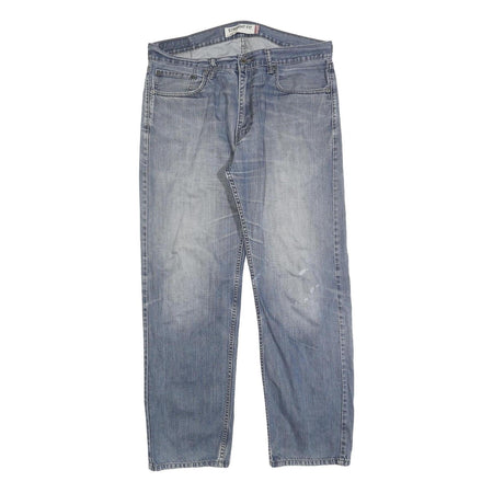 LEVI'S 505 Mens Jeans Blue Regular Straight Denim Medium W36 L29 Classic Fit Zip