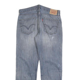 LEVI'S 505 Mens Jeans Blue Regular Straight Denim Medium W36 L29 Classic Fit Zip