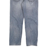 LEVI'S 505 Mens Jeans Blue Regular Straight Denim Medium W36 L29 Classic Fit Zip