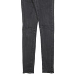 LEVI'S Mens Slim Black Denim Slim Jeans W32 L36 Stretch Cotton Blend