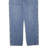 DICKIES Mens Jeans Blue Regular Straight Denim Medium W36 L32 Workwear Zip