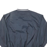 PORT AND COMPANY Mens Navy Marines Nylon Jacket L Pullover Plain Lightweight