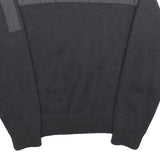 PROTECTAS Mens Grey Utility Fashion Jumper Patch Crew Neck Basic Knit S Workwear