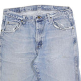 WRANGLER Mens Denim Blue Casual Shorts L W35 Classic Comfortable Cotton Blend