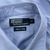 Polo By Ralph Lauren Shirt - XL Blue Cotton
