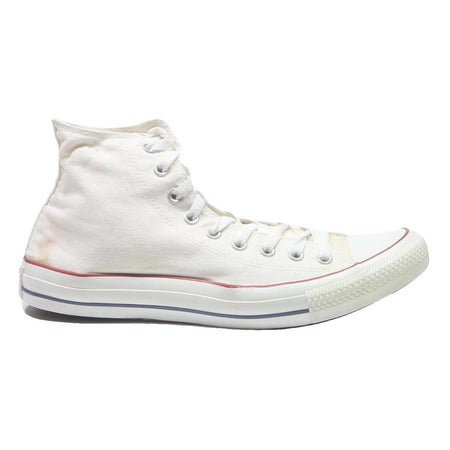 CONVERSE Chuck Taylor All Star Mens High Top Trainers White Cotton Blend UK 15