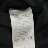 Carhartt T-Shirt - Large Black Cotton Blend