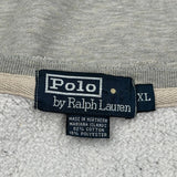 Polo By Ralph Lauren Sweatshirt - XL Gray Cotton Blend