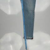 501 Levis Skinny Jeans - 28W US 4 Blue Cotton