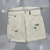 Polo By Ralph Lauren Denim Shorts - 34W 10L White Cotton