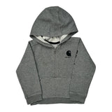 Age 3 Carhartt Hoodie - XS Gray Cotton Blend