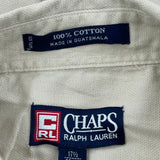 Chaps Ralph Lauren Shirt - XL Beige Cotton