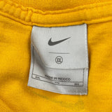 Nike Graphic T-Shirt - 2XL Yellow Cotton