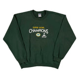 Green Bay Packers Gildan Nfl Sweatshirt - Large Green Cotton Blend