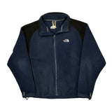 The North Face Fleece Jacket - 2XL Black Polyester
