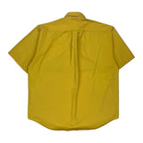 Tommy Hilfiger Short Sleeve Shirt - XL Yellow Cotton