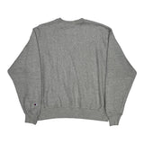 Reverse Weave Champion Sweatshirt - Large Gray Cotton Blend