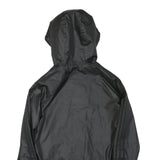 ADIDAS Womens Black & White Reversible Zip Jacket M Polyester Plain Sportswear
