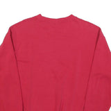 NORTHERN REFLECTIONS Womens Red Canada Crew Neck L Cotton Blend Sweatshirt