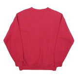 NORTHERN REFLECTIONS Womens Red Canada Crew Neck L Cotton Blend Sweatshirt