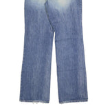 BLEND Mens Relaxed Blue Denim Medium Wash W33 L34 Jeans Zip Closure Casual