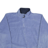 ROUND RIDGE Womens Blue Pullover Plain Crew Neck Basic Knit XL Soft Comfortable