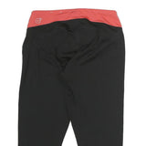 PUMA Womens Joggers Black & Coral Slim Tapered M W26 L17 Activewear Gym Fitness