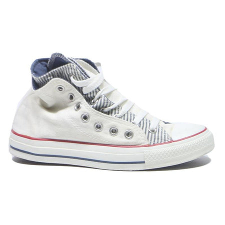 CONVERSE Chuck Taylor All Star Womens Canvas Lace-Up Trainers White UK 6 Casual