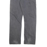 LEVI'S 514 Classic Mens Jeans Grey Classic Straight Denim W35 L32 Zip