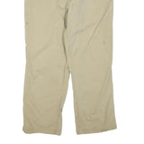 CARHARTT Mens Cotton Blend Beige Regular Fit Straight Leg Trousers W36 L30