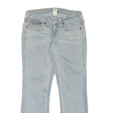 TRUE RELIGION Womens Jeans Blue Regular Bootcut Denim Light W28 L28 Stylish