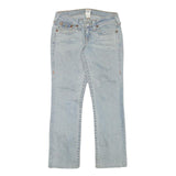 TRUE RELIGION Womens Jeans Blue Regular Bootcut Denim Light W28 L28 Stylish