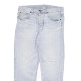 CARHARTT Womens Jeans Light Blue Regular Straight Denim Rinse W33 L30 Classic