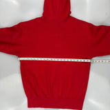 Red Sox Majestic Mlb Hoodie - Large Red Cotton