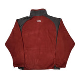 The North Face Fleece Jacket - XL Red Polyester