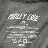 Motley Crue Band T-Shirt - XL Black Cotton