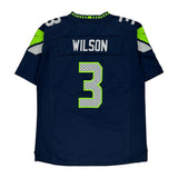 Seattle Seahawks Nike Nfl Football Jersey - Large Navy Polyester