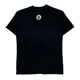 Unbranded Single Stitch T-Shirt - Large Black Cotton