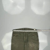 Dickies Carpenter Pants - 36W 32L Green Cotton